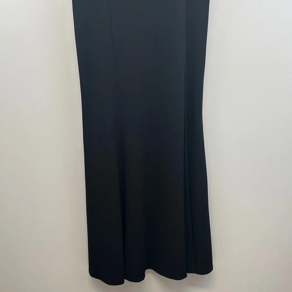 Jenny Yoo Jenner Crepe Square Neck Fit Flare Formal Evening Dress 18